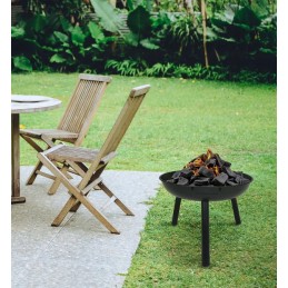 Didelis sodo židinys, grilis su anglimis, 57 cm, BBQ 1006