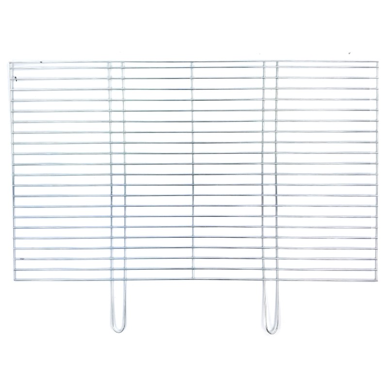 Grilio grotelės 100x60, chromuotos