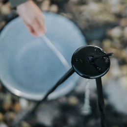 Emaliuotas 14 litrų katilas iš storos aukščiausios kokybės skardos su dangteliu!