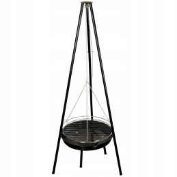 Laisvai stovinčios pakabinamos sodo kepsninės su grotelėmis