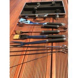 Kepsninės reikmenys grilio rinkinys 8 vnt oldman lagamino priedai dovana