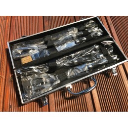 Kepsninės reikmenys grilio rinkinys 8 vnt oldman lagamino priedai dovana