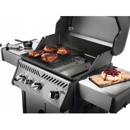 Rūkykla Napoleon, nerūdijančio plieno rūkykla medienos drožlėms