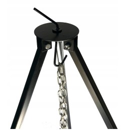 Išpardavimo objektas - trikojis + 11l emaliuotas vengriškas katilas