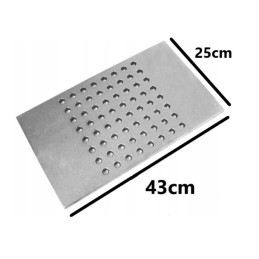 Pilkos ketaus židinio grotelės 43x25 iš Lenkijos ketaus liejyklos, kokybės, ilgaamžiškumo ir gaminio tarnavimo garantija.