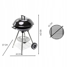 ✅ Apvalios anglies kepsninės su dūminiu dangčiu ✅