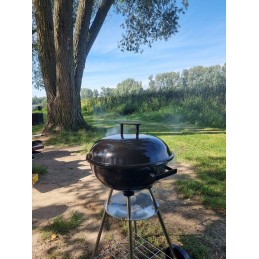 ✅ Apvalios anglies kepsninės su dūminiu dangčiu ✅