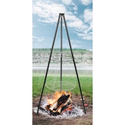 Grilis kabantis ant trikojo, grotelės 46cm