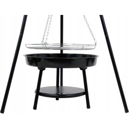 Grilis kabantis ant trikojo, grotelės 46cm