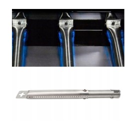 ⭐4 dujinis grilio vamzdžių degiklis, skirtas anglies kepimui⭐