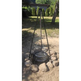 Grilis kabantis ant trikojo, grotelės 46cm