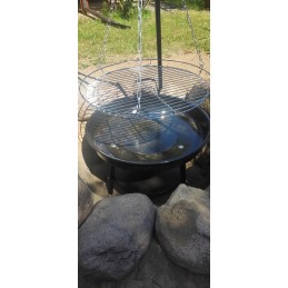 Grilis kabantis ant trikojo, grotelės 46cm