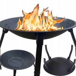 ⭐ Sodo laužavietė 55 cm, sulankstoma ⭐