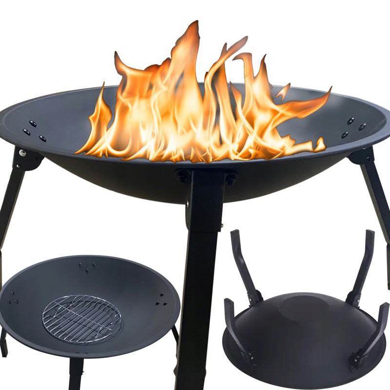 ⭐ Sodo laužavietė 55 cm, sulankstoma ⭐