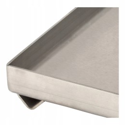 Grilio lėkštė 38x36 cm nudegimai ir žievės