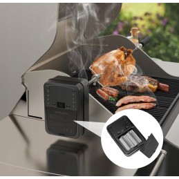 Variklis griliui, variklis tik ugniai, reguliuojamas sukimosi greitis