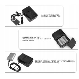 Variklis griliui, variklis tik ugniai, reguliuojamas sukimosi greitis