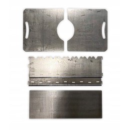 Mangal sulankstomos anglies kepsninės 10 vienetų