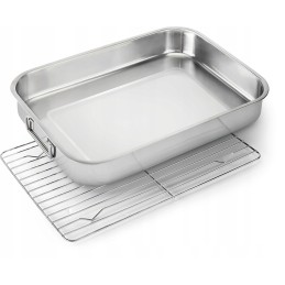 Stainless steel roaster with napoleon separator