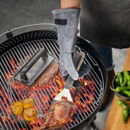 Storos odinės bbq grill pirštinės, 2 vnt