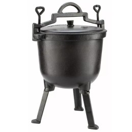 Ketaus katilas 4 l medžioklinis ketaus puodas