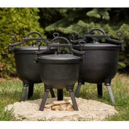 Ketaus katilas 4 l medžioklinis ketaus puodas