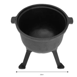 Ketaus katilas 4 l medžioklinis ketaus puodas