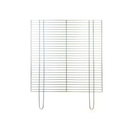 Chromuotos grotelės skirtos griliui statyti 60x60 su židiniu/pelenine