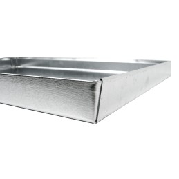 Chromuotos grotelės skirtos griliui statyti 60x60 su židiniu/pelenine