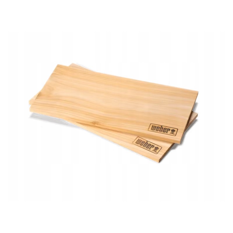 Cedar smoking boards weber 17831