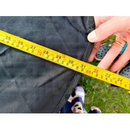 Sodo kepsninės užvalkalas, apvalus stalas, 75cm 30