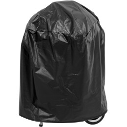 Grilis anglimis su dangteliu, 41 cm grotelėmis