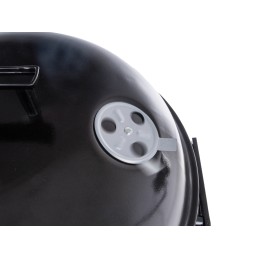 Apvalios anglies kepsninės su dangteliu ir dangteliu - grotelėmis, skersmuo 39cm, g80512