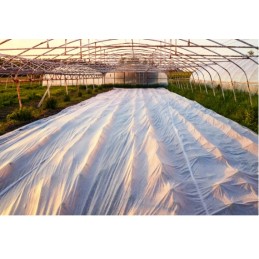 Agrotekstilė, balta, sodo spyruoklinis kilimėlis, 1,6 x 20 m, atsilikimas dengimui
