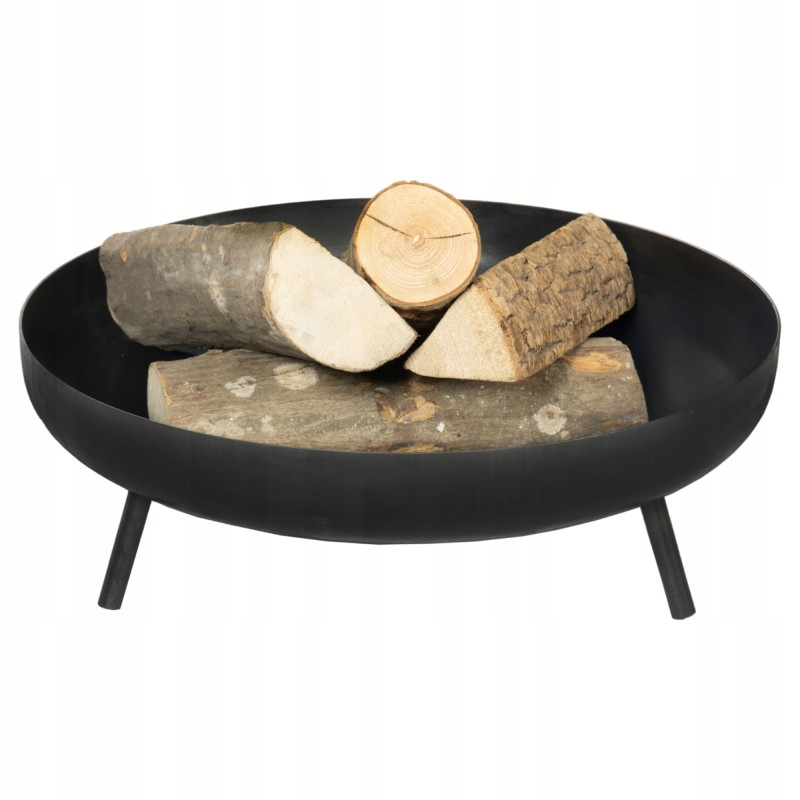 Sodo židinys griliui, laužavietė, katilas, krepšys, dubuo, 40 cm