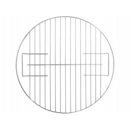 Apvalios sodo anglies kepsninės su dangteliu, grotelėmis, 41 cm