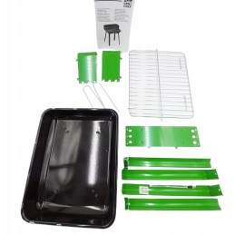 Grillchef portago anglies kepsninė 44 x 36 x 29 cm žalia