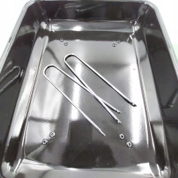 Grillchef portago anglies kepsninė 44 x 36 x 29 cm žalia