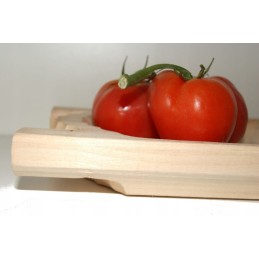 Drožinėtas medinis maisto lovelis, 30 cm