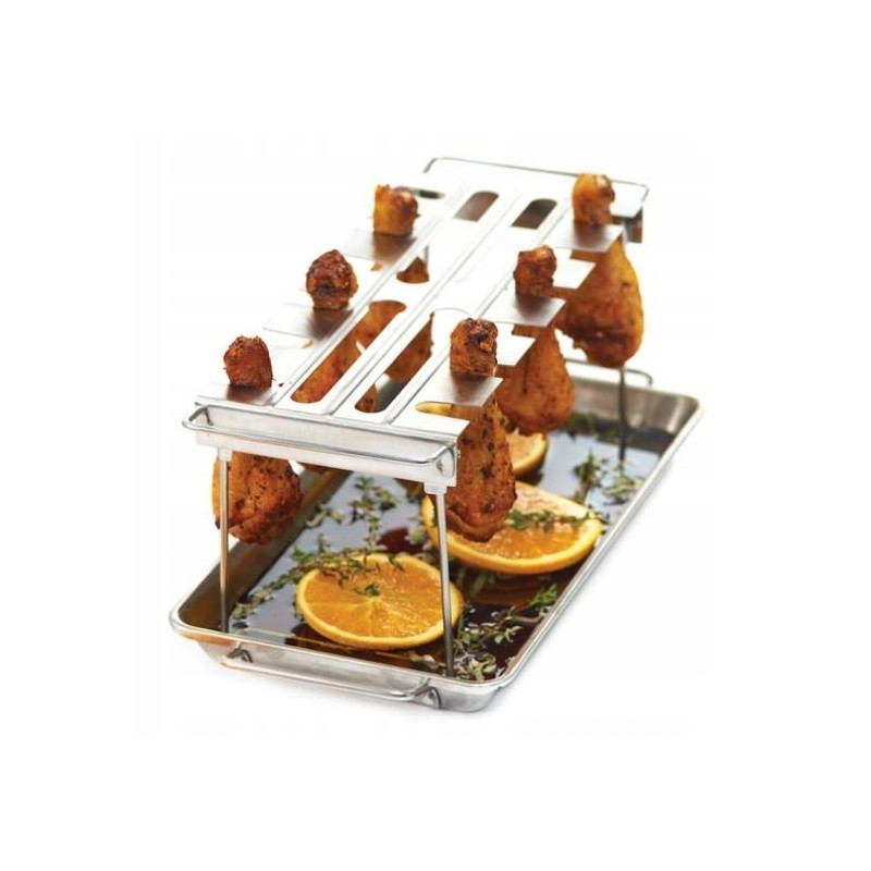 Blauzdelių kabykla su kepimo skarda