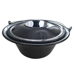 10l vengriškas katilas sodo laužo griliui