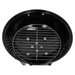 ⭐ Klasikinės, apvalios anglies kepsninės su chromuotomis grotelėmis ir temperatūrą palaikančiu dangteliu.