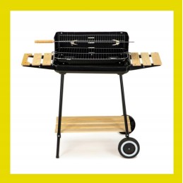 Anglies grilis su lentynomis 52x32cm 2 nešiojamos reguliuojamos grotelės modernus namas