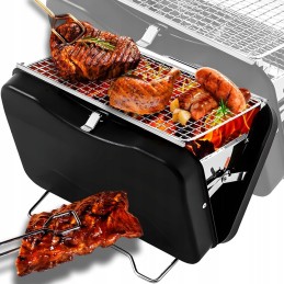 ⭐turistinė kepsninė, anglių dėžė, sulankstoma lagamine⭐