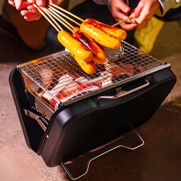 ⭐turistinė kepsninė, anglių dėžė, sulankstoma lagamine⭐