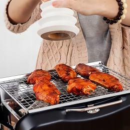 ⭐turistinė kepsninė, anglių dėžė, sulankstoma lagamine⭐