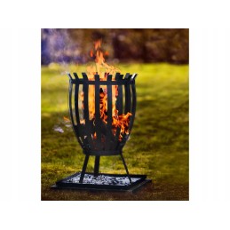 Landmann plieninis ugnies krepšys stabiliam kurui