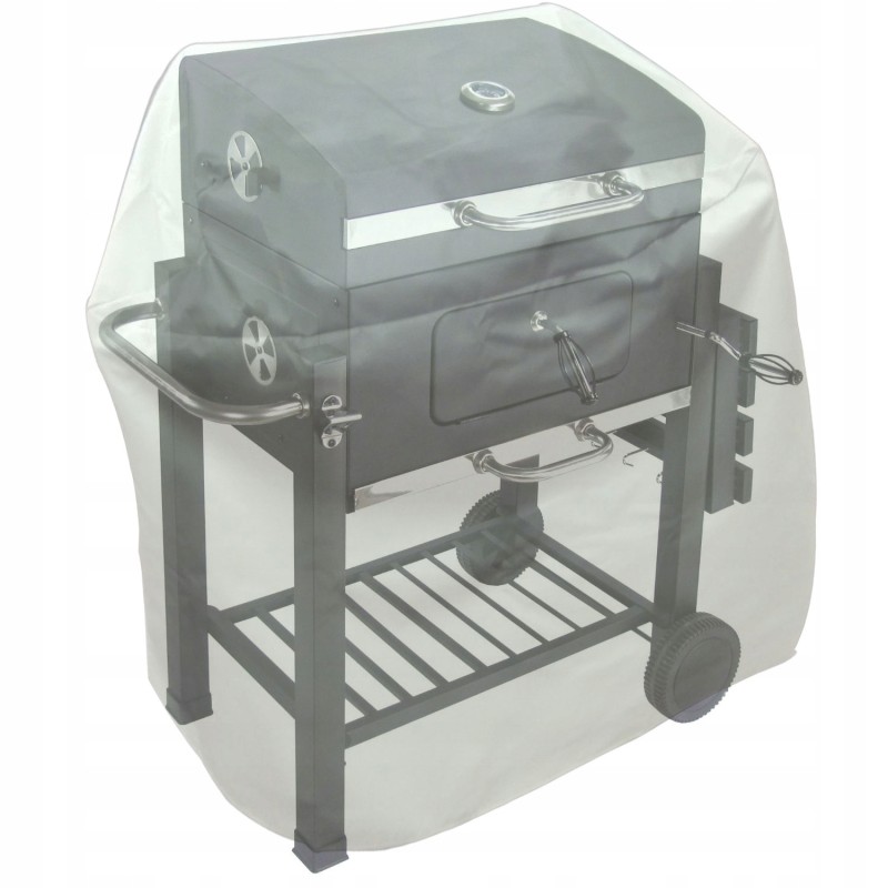 Tvirtas, galingas dangtelis El Fuego griliui, 92x104x55cm