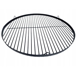 Pajuodusios grotelės 60 cm trikojo sodo griliui