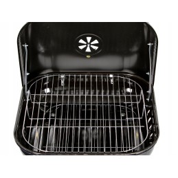 Sodo kepsninė su atverčiamu dangčiu